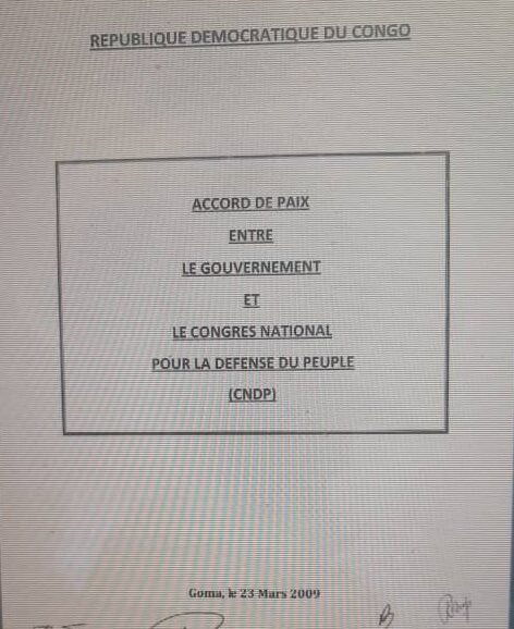 Trop de manipulations abjectes autour de l’Accord de Goma